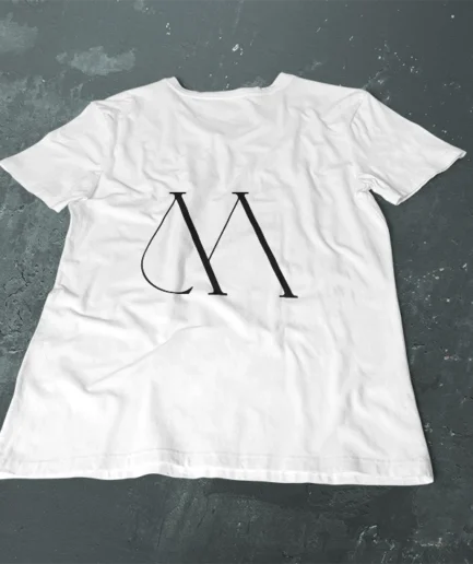Marsi Minimal V-Neck – Beyaz