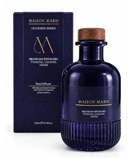 Maison Marsi Fıstık,Vanilya ve Karamel Kokulu Çubuklu Oda Kokusu 200ml